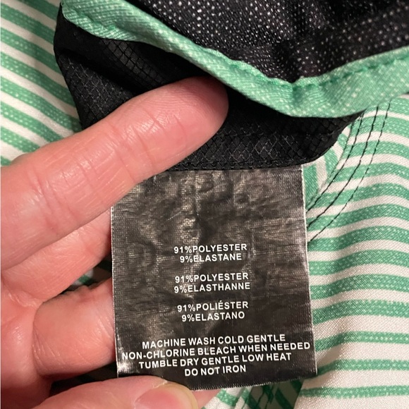 Rip Curl Men's Green and Black Swim board Shorts size 31 - Picture 8 of 9